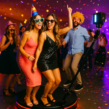 Videomatón 360 Girona para eventos corporativos