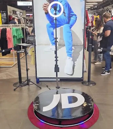 Videobooth 360 Girona experiencia inmersiva para eventos