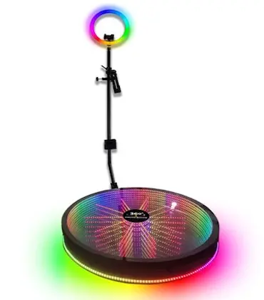 Videomatón 360 Girona con descarga instantánea mediante código QR